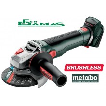 SMERIGLIATRICE ANGOLARE METABO A BATTERIA 18 V MOD. WB 18 LT BL 11 - 125 QUICK BRUSHLESS (SOLO CORPO MACCHINA)